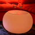 Dallas, leuchtender Couchtisch
